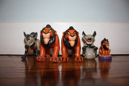 Scar and Hyena Figures