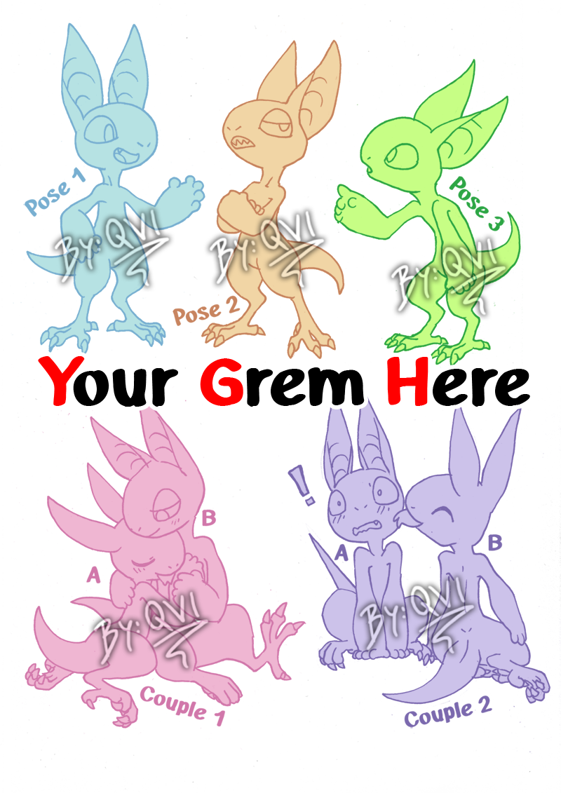 Grem2 chibis YGH [CLOSED 0/8]