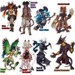 Fantasy Designs for CORE n DA Points [1/8 Open]