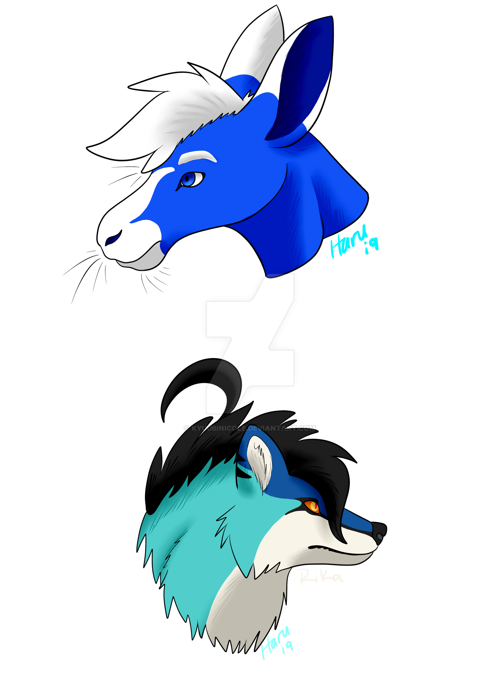 Pocari Roo Characters Pocari Roo and Rika by KyuubiNicole on DeviantArt