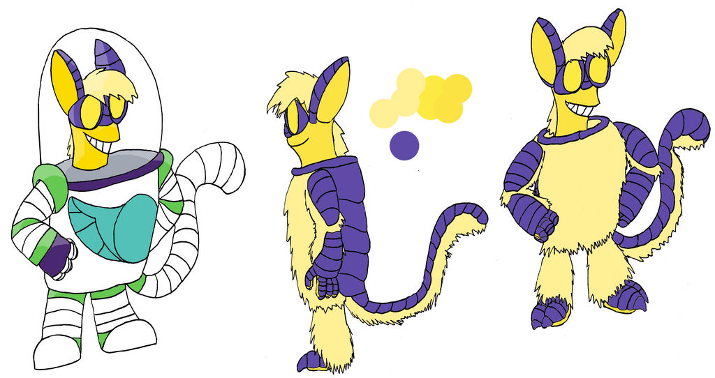 XR Technorganic au by Fluffy-The-Watcher