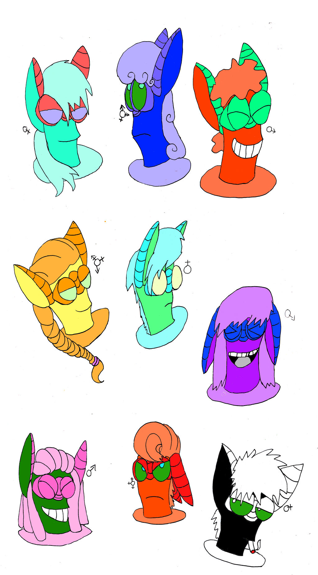 Random Techarillos by Fluffy-The-Watcher