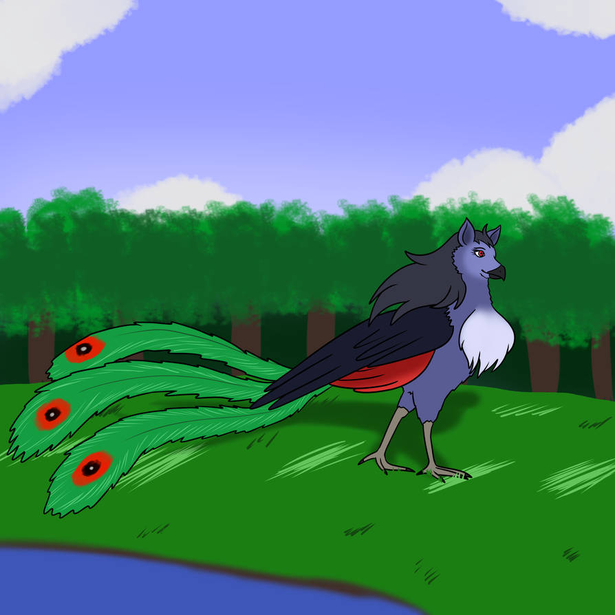 Mythical Bird Collection: Simurgh by Kite-Darkside on DeviantArt