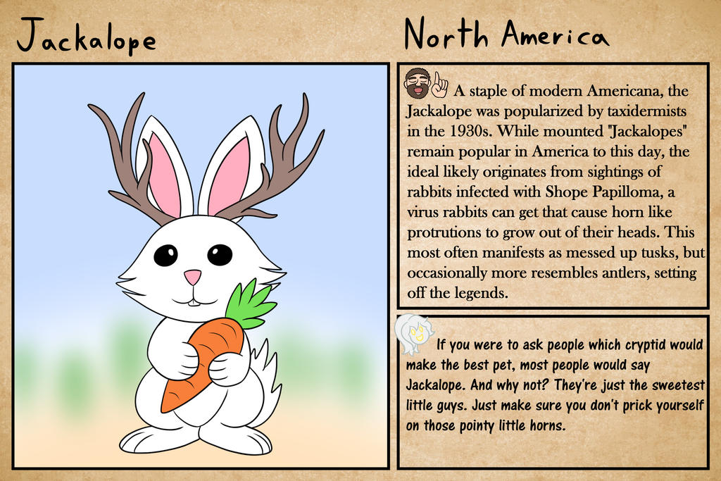 The Cryptid Files: Jackalope by Kite-Darkside on DeviantArt