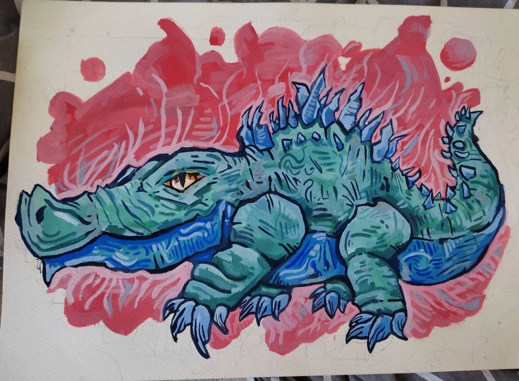 Croczilla Deviantart crocodile by kuzyakunn on DeviantArt