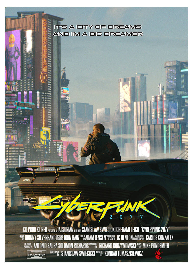 Cyberpunk animated movie conceptual poster by sauronct on DeviantArt
