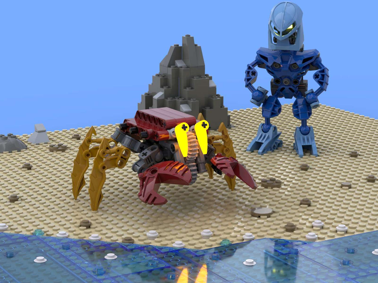Bionicle Rahi Crab by MarowGhost on DeviantArt