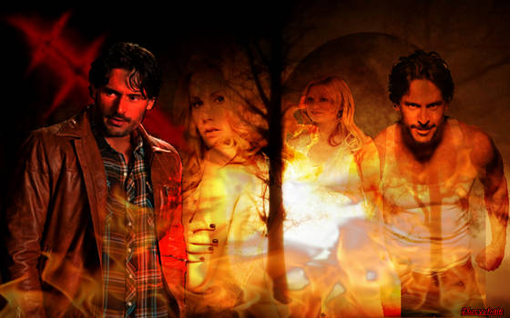 Sookie and Alcide wallpaper