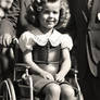 CRIPPLED SHIRLEY TEMPLE HORRIBLE CORSET WHEELCHAIR