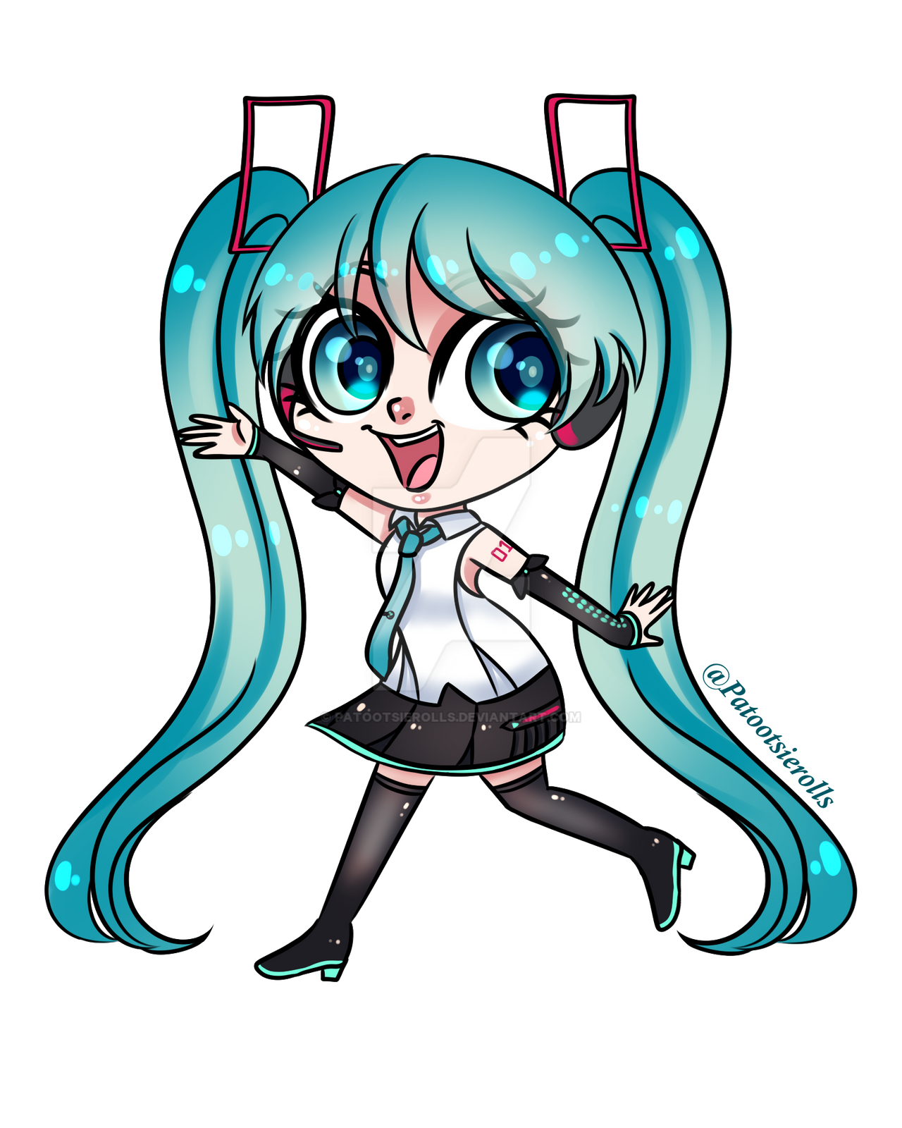 Hatsune Miku Chibi By Patootsierolls On DeviantArt hatsune-miku-chibi-by-patootsierolls-on-deviantart