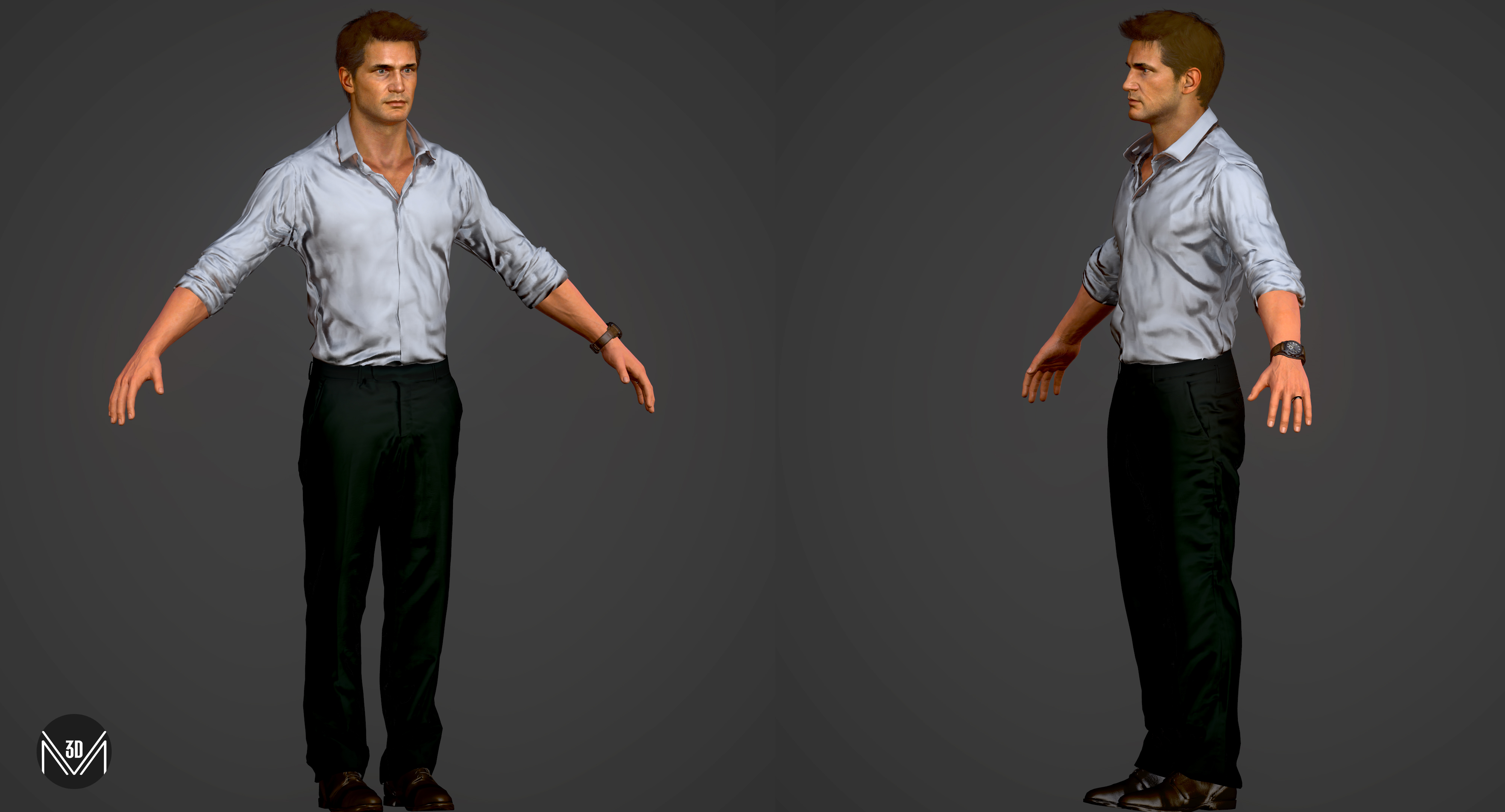 Moletom Full 3d Uncharted Nathan Drake