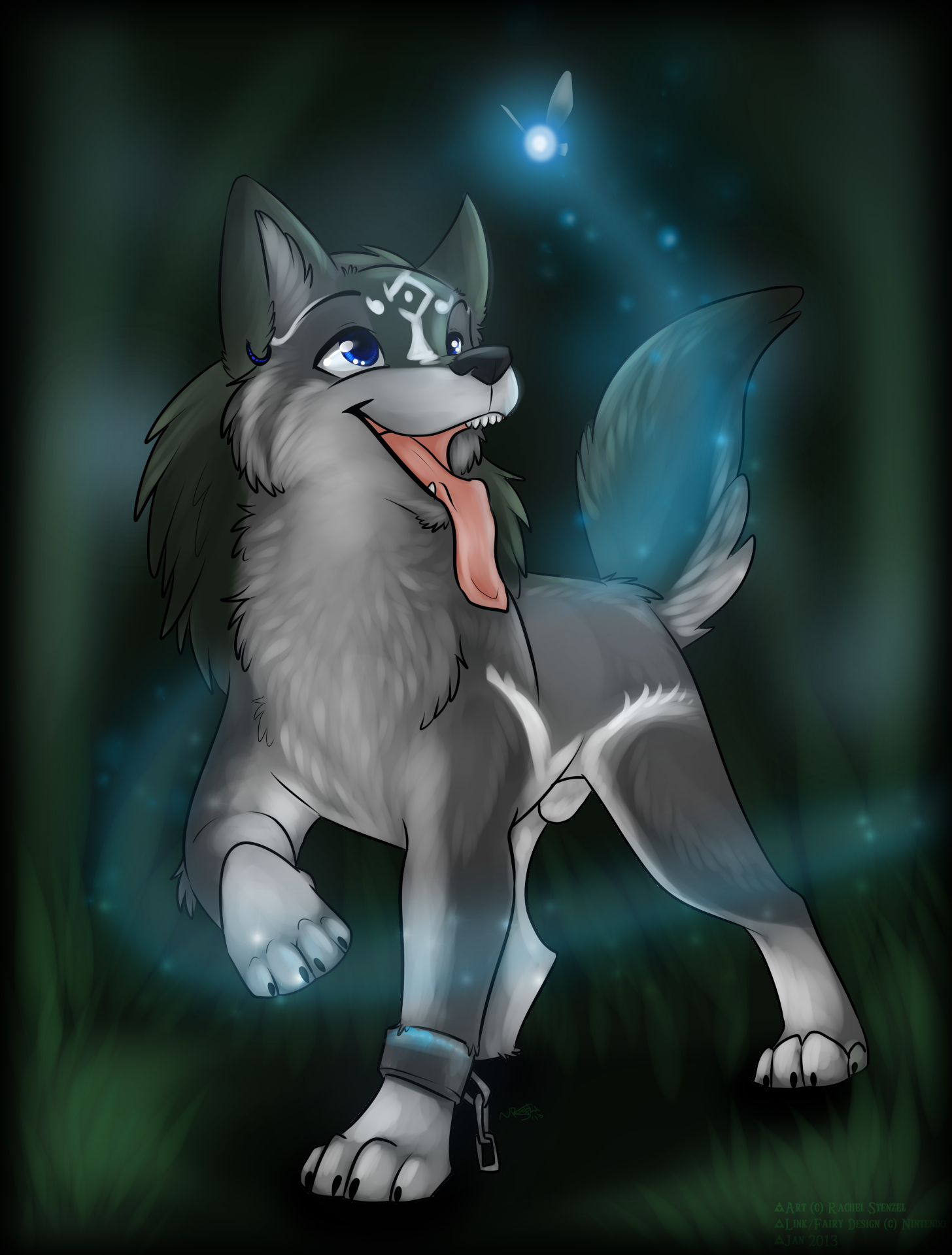 Chibi Link Wolf V2 by DrMario64 on DeviantArt