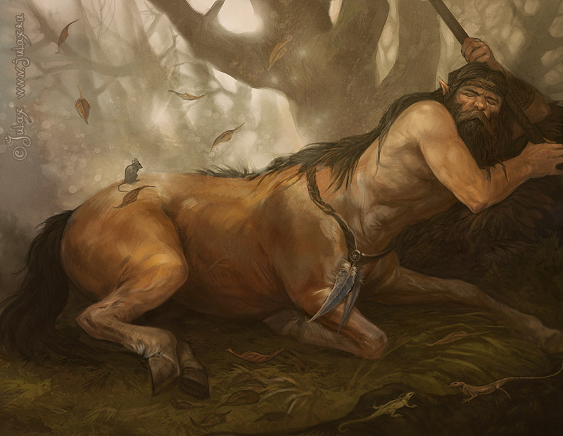 Centaur sleep