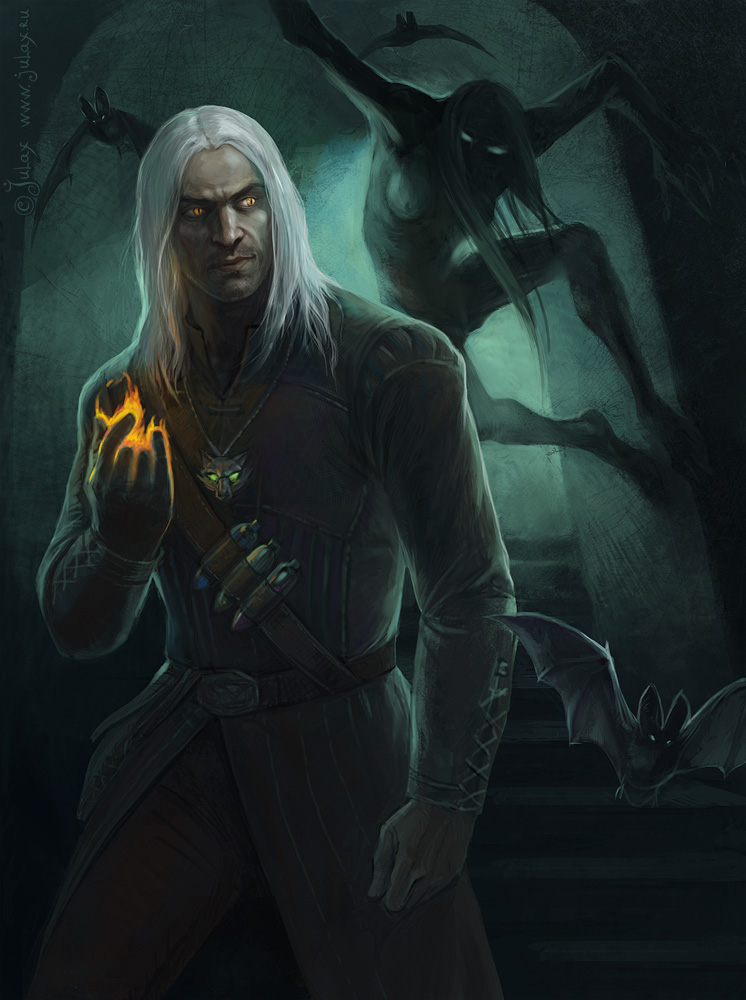 Geralt Of Rivia By Gellihana art On DeviantArt geralt-of-rivia-by-gellihana-art-on-deviantart