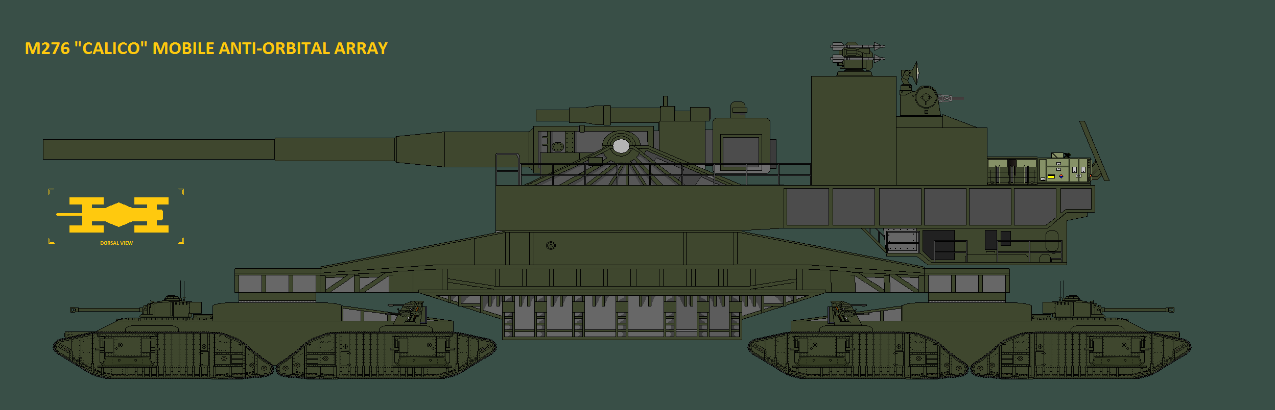 M276 Calico Anti-Orbital Array