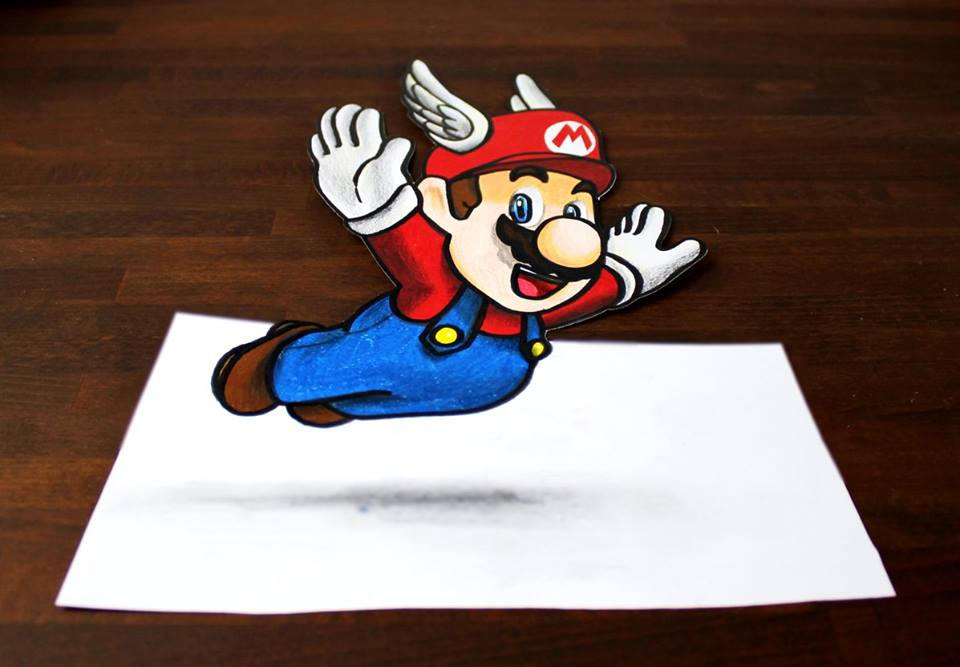 3D Super Mario drawing by michi-artist on DeviantArt 3D Super Mario drawing by michi-artist on DeviantArt