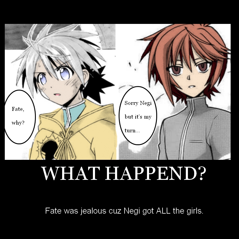 Negi What? and Fate Who?