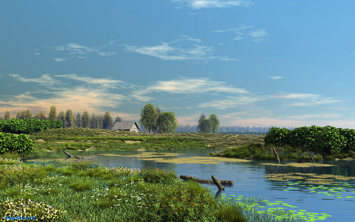 Deserted pond by slepalex Deserted pond by slepalex