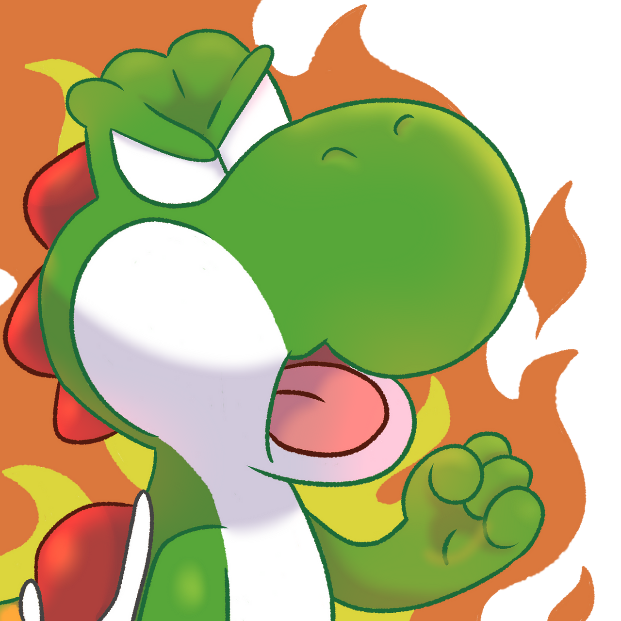 Angry Yoshi By LilliarnaAU On DeviantArt angry-yoshi-by-lilliarnaau-on-deviantart