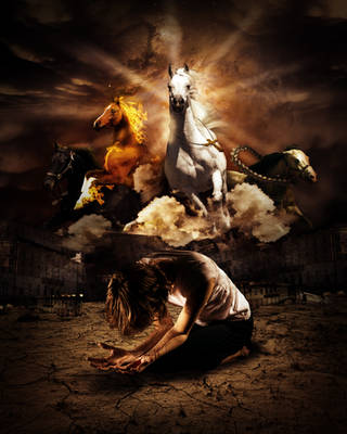 Steeds of the Horsemen by EternalSoulStudios