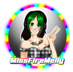 MissFireMelly Twitch Logo Commission