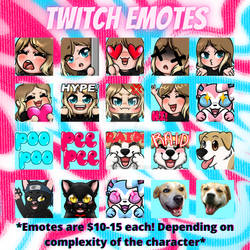 Twitch Emote Commissions