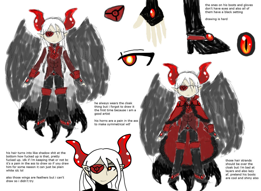 Zhirael Reference Sheet