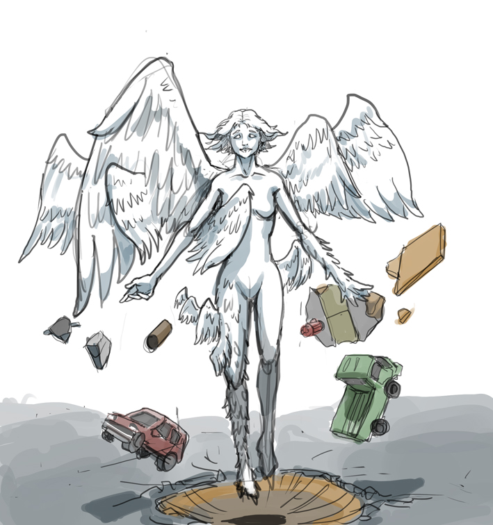 Endbringer: The Simurgh (Worm) by Beru-bera