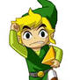 Runnig Toon Link