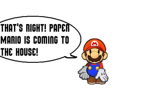 Paper Mario announcement