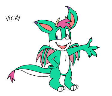 Vicky the dragon