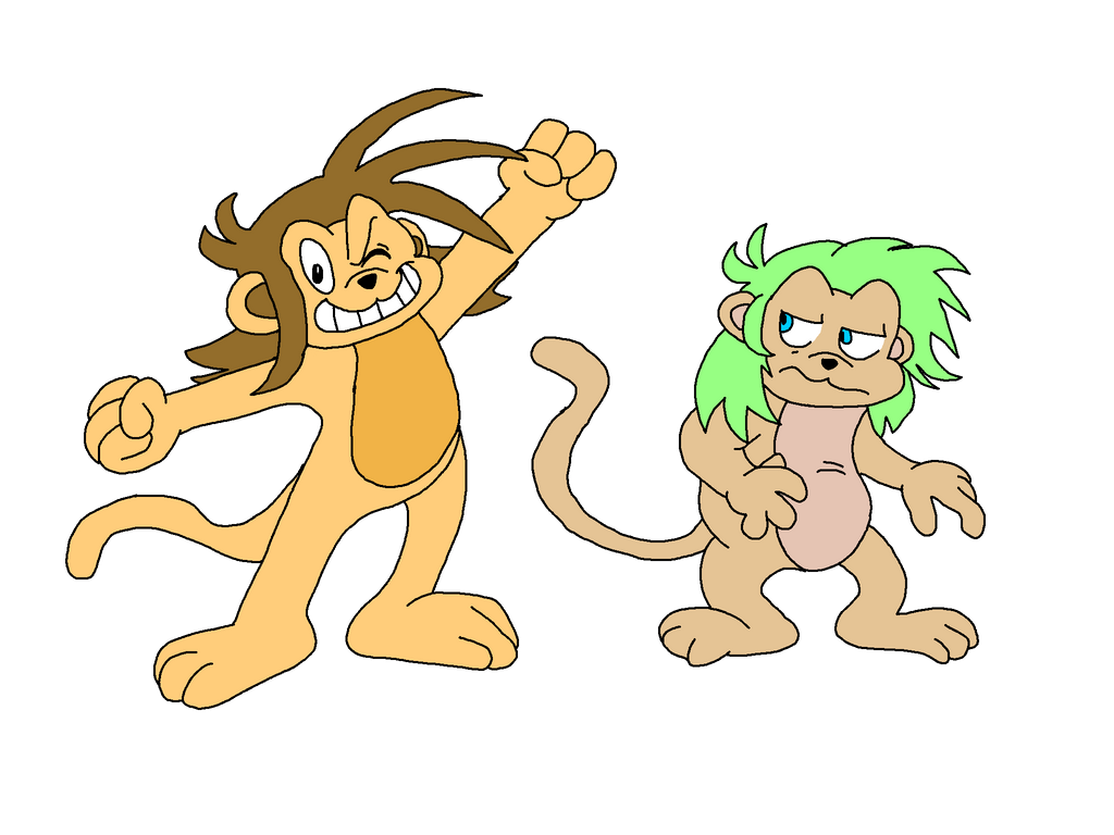 Monkey brothers vectorised