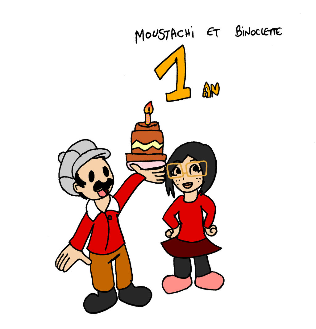 Moustachi et Binoclette 1st