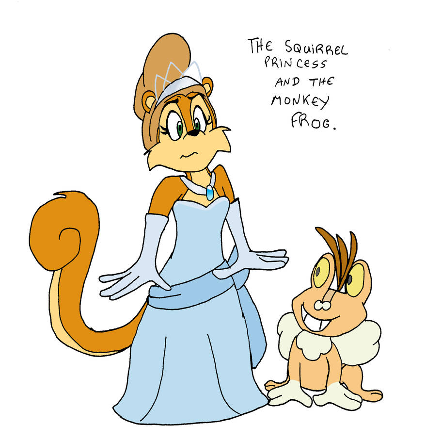 Squirrel Princess The squirrel princess and the monkey frog by Aso-Designer on DeviantArt