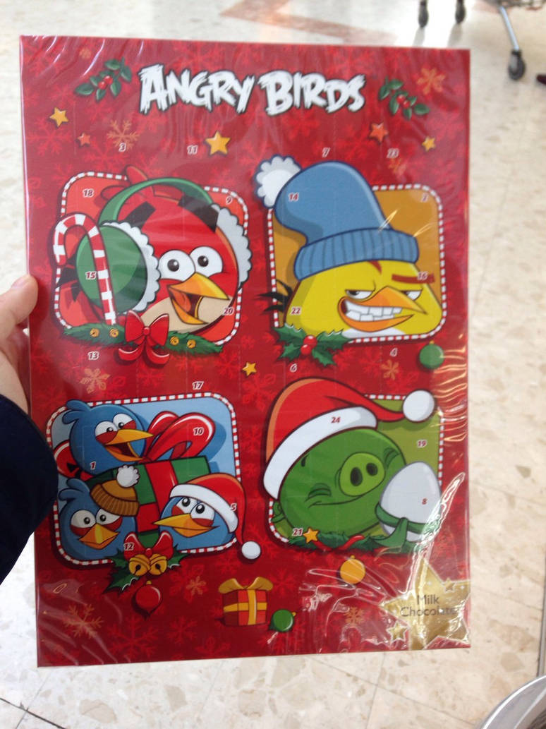 Angry birds advent calendar by AsoDesigner on DeviantArt