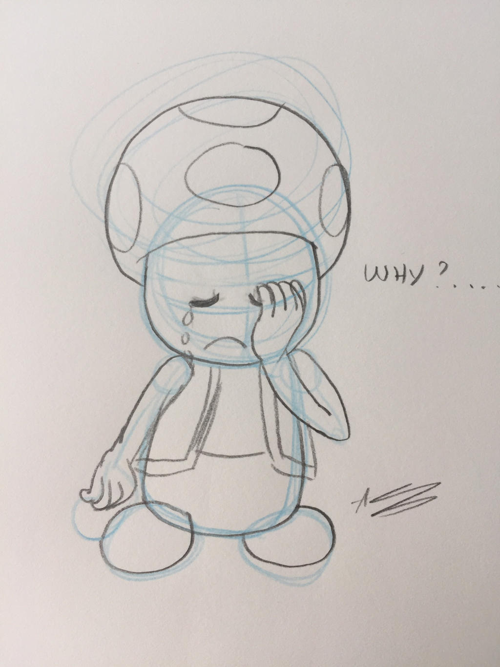 Toad Is Sad By Aso Designer On DeviantArt toad-is-sad-by-aso-designer-on-deviantart