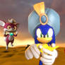 BG: Sonic and the magic lamp