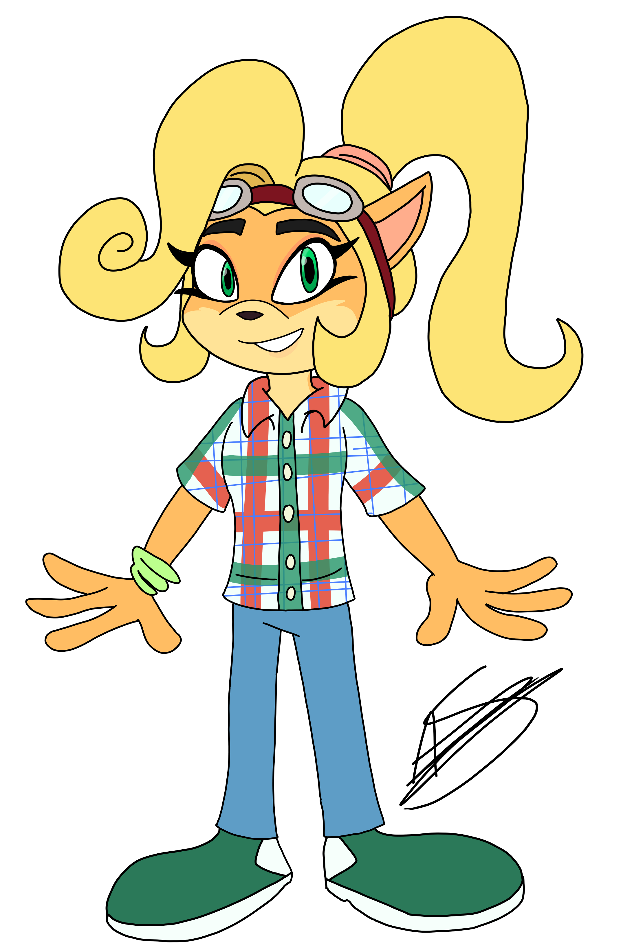 Coco simply dressed up by Aso-Designer on DeviantArt