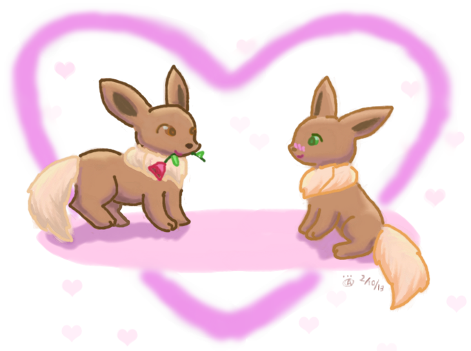 Valentine Eevees...