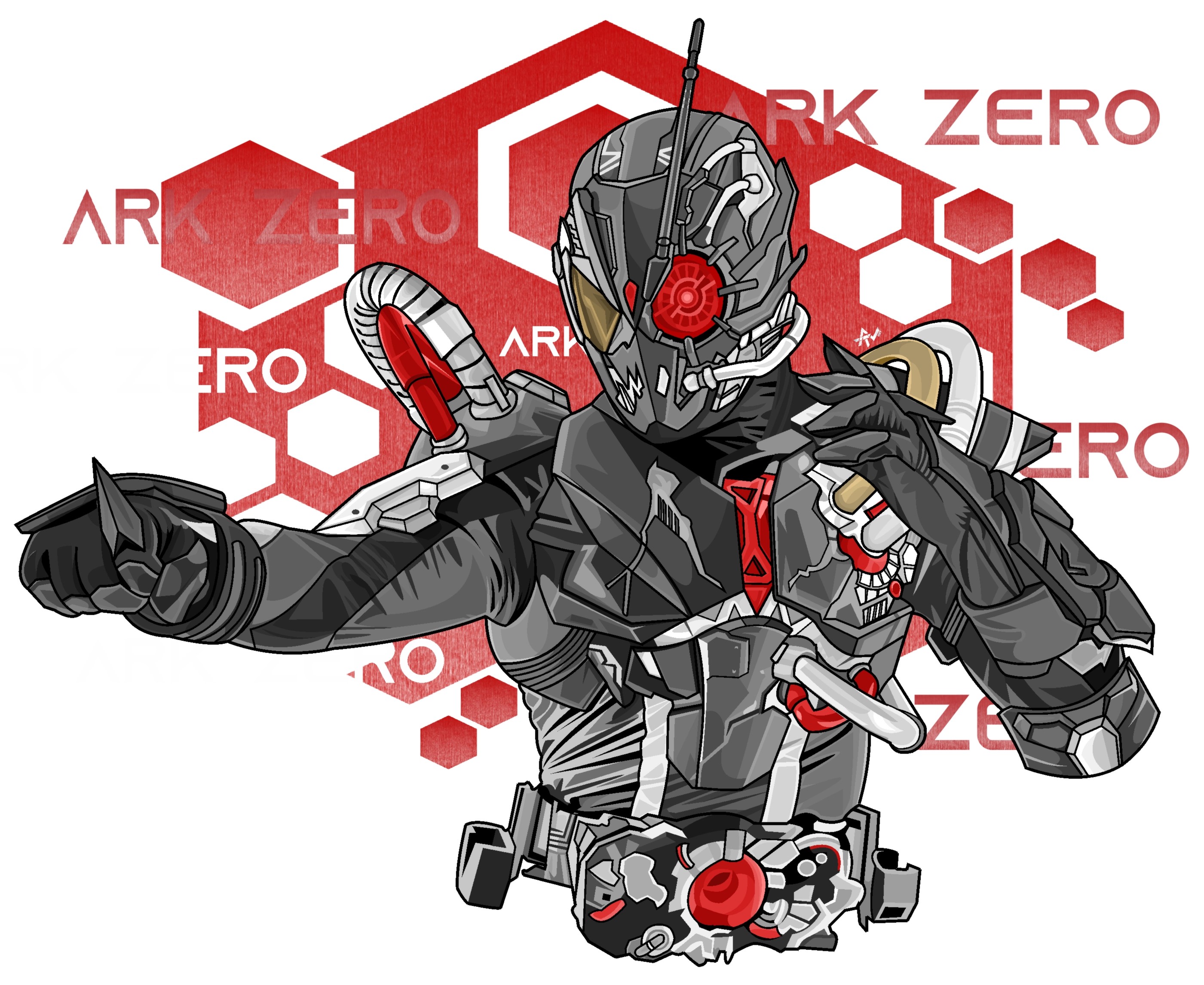 Kamen Rider Ark Zero by ATNART19 on DeviantArt