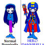 Dannirella Normal to KH Hero