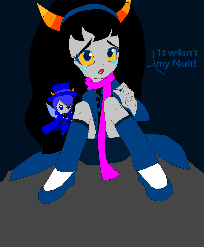 Homestuck AU - Azuria Copire and Meler Bewildered