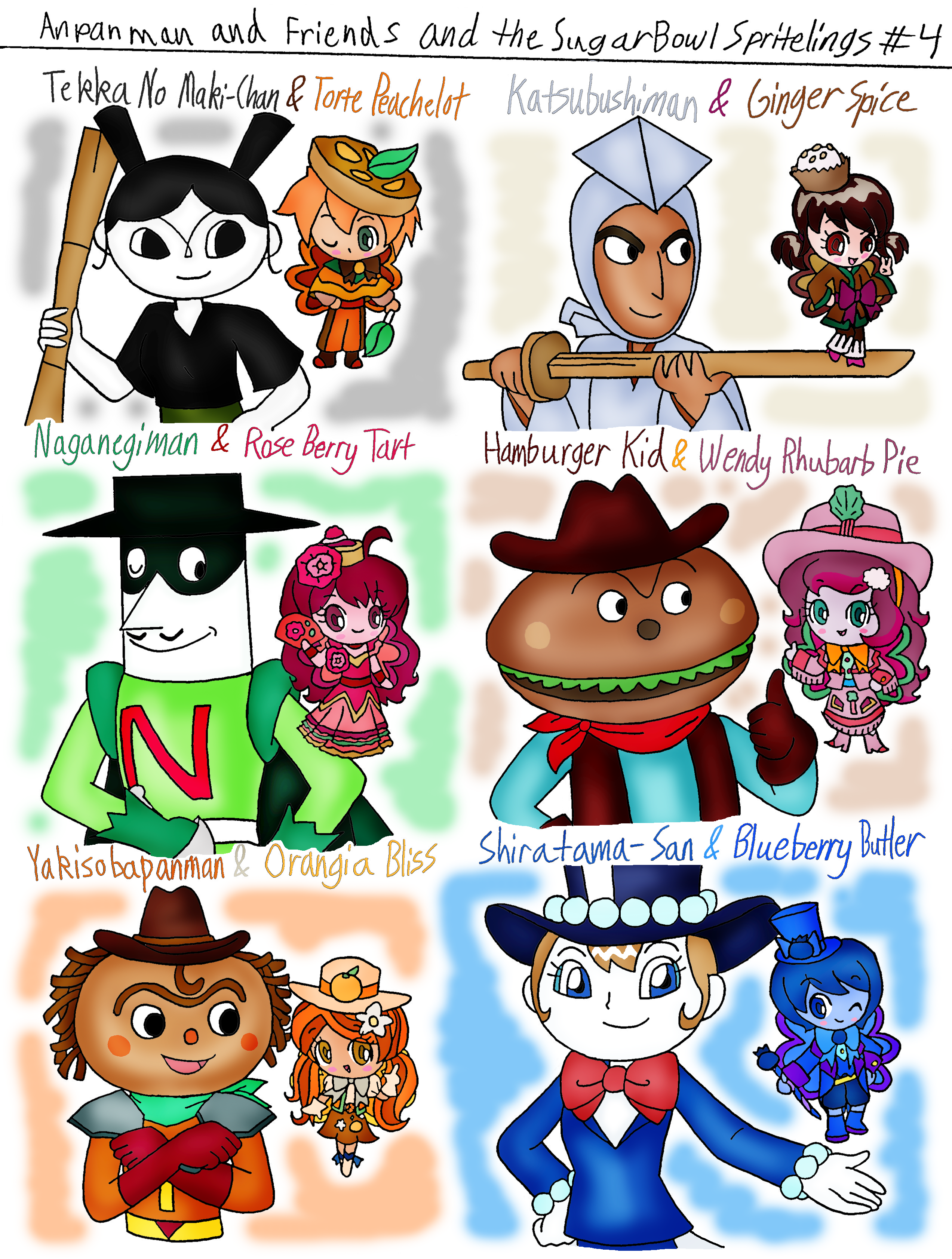 Anpanman And Friends With Sugarbowl Spritelings 4 By Dannichangirl On Deviantart Anpanman And Friends With Sugarbowl Spritelings 4 By Dannichangirl On Deviantart