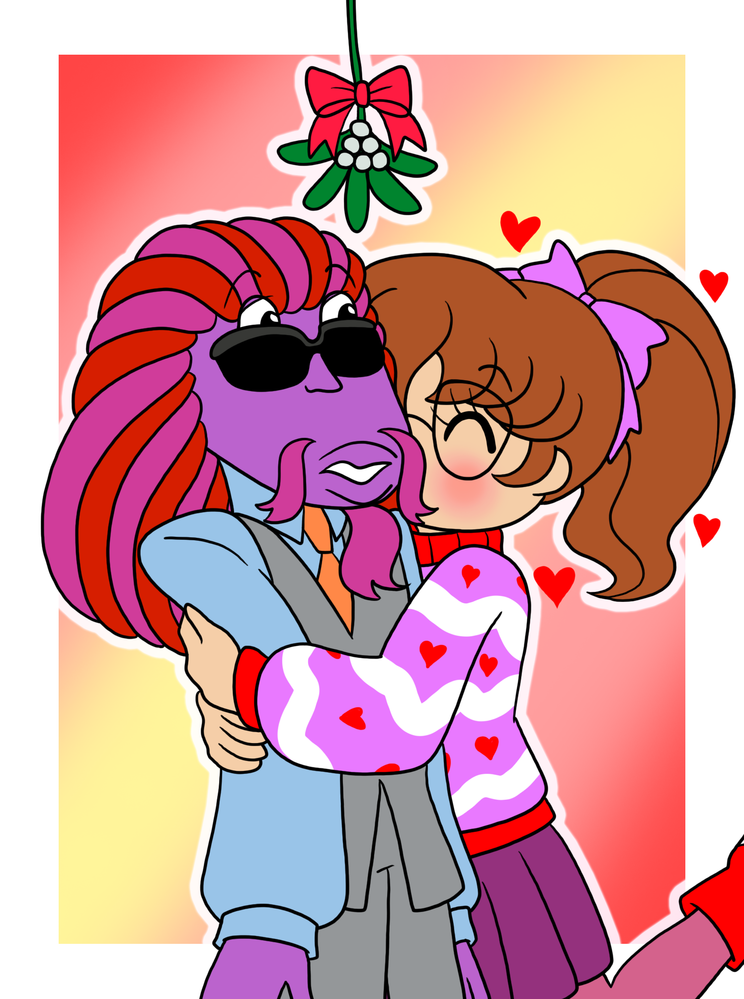 Poppy Playtime Commission - Jussy + PJ (Coloured) by HealerCharm on  DeviantArt