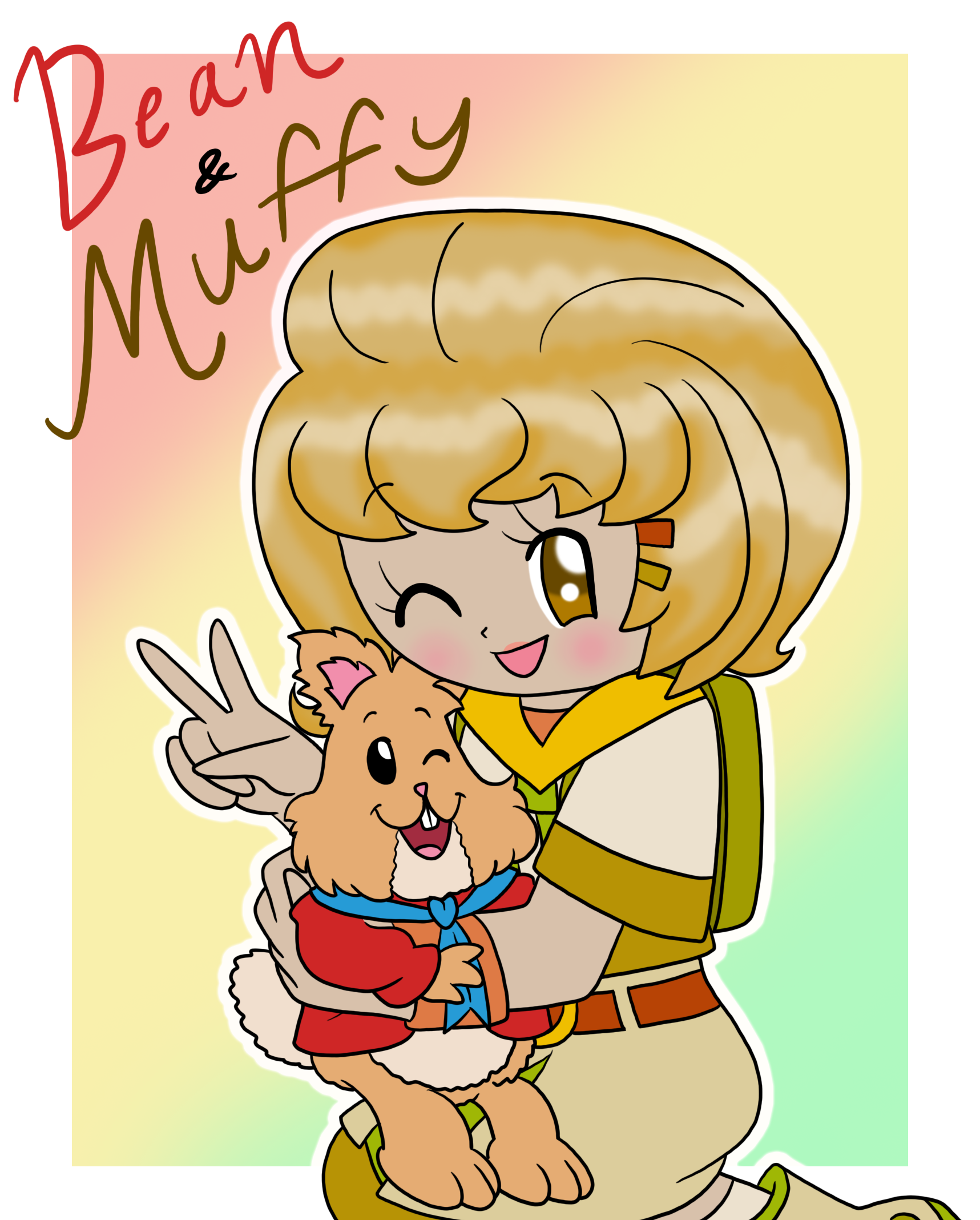 Muppet X-Over Pic - Bean Bunny and Muffy by dannichangirl on DeviantArt