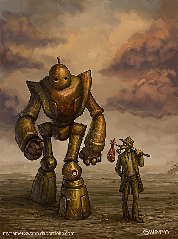 Robot and Ranger by AsyaYordanova on DeviantArt