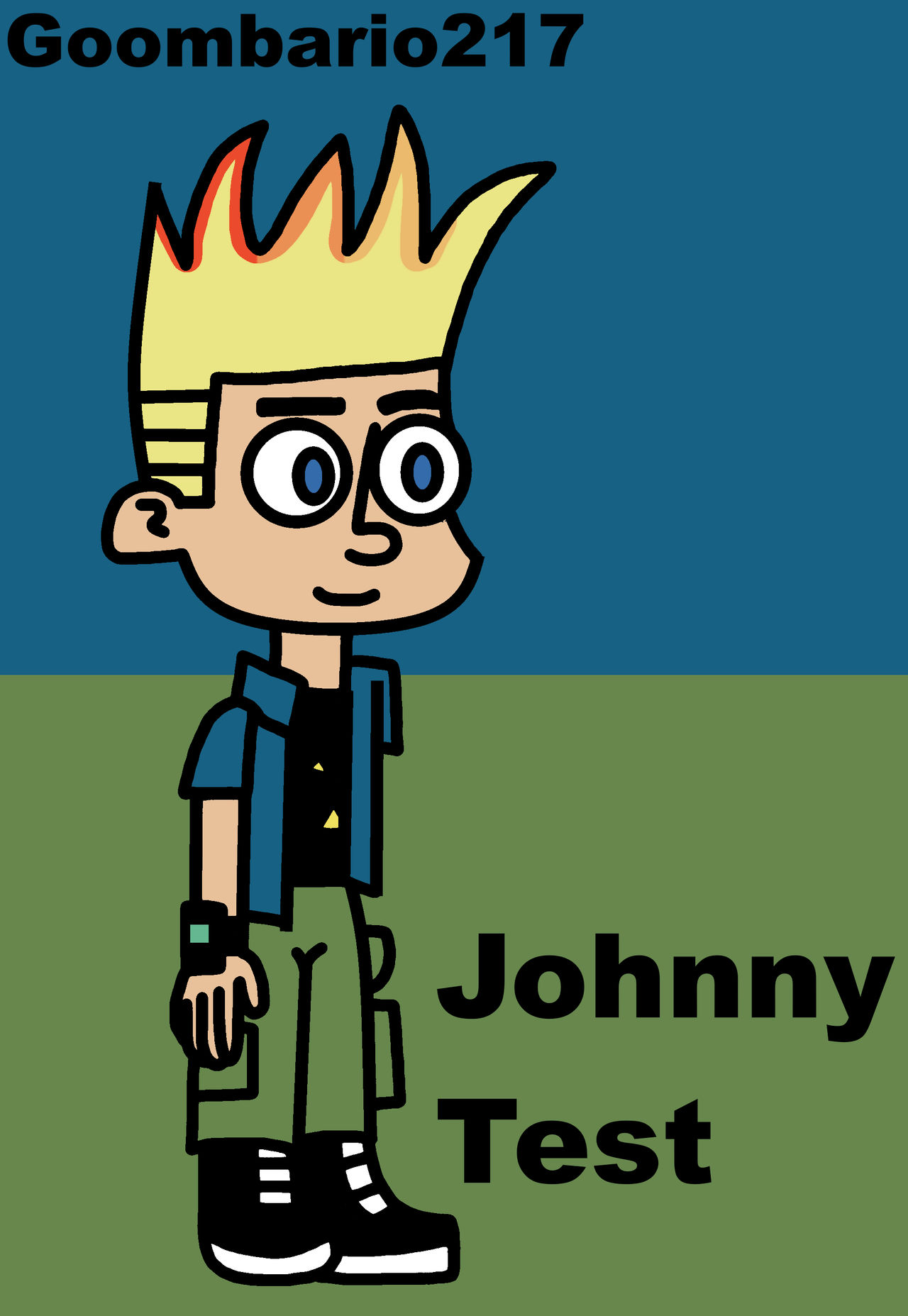 Johnny Test Mario Johnny Test by Goombario217 on DeviantArt