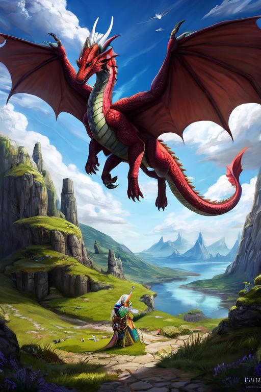 Dragon Map Icon Fantasy World Map Of A Dragon by delfiArt-AI on DeviantArt