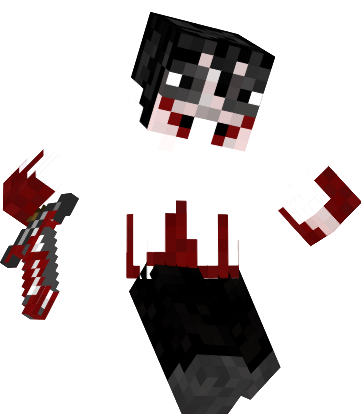 jeff the killer  Minecraft Skins