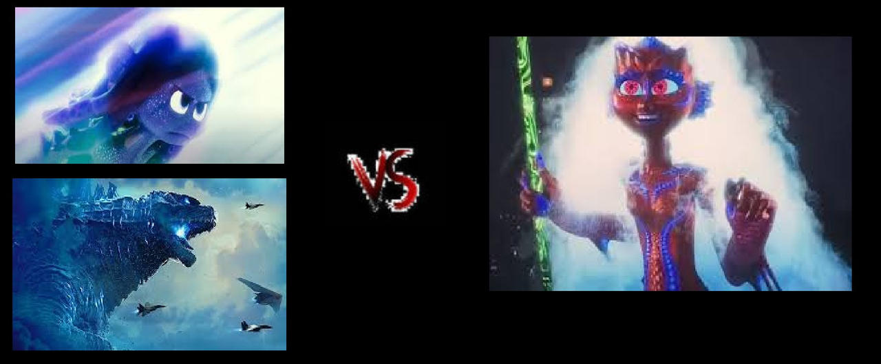 Ruby Gillman And Godzilla VS Queen Nerissa by j8gk on DeviantArt